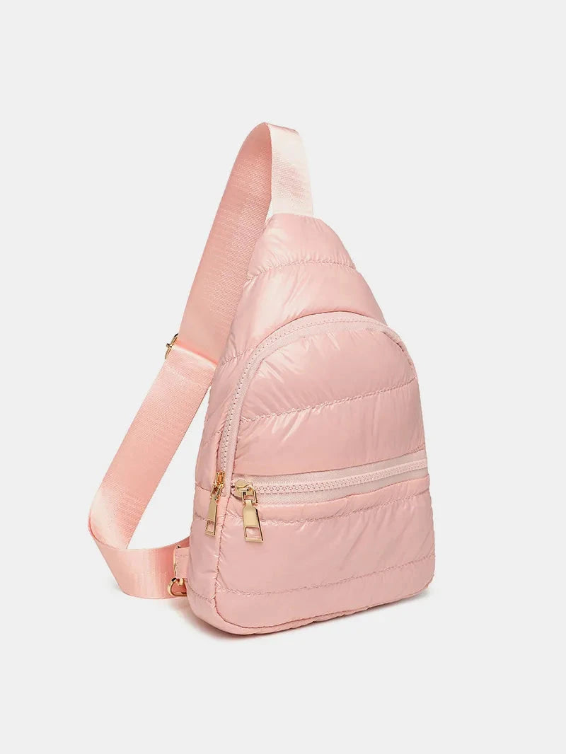 IREP Stealth Wealth Lori Adjustable Strap Quilted Puffy Sling Bag Bag iRepBrand