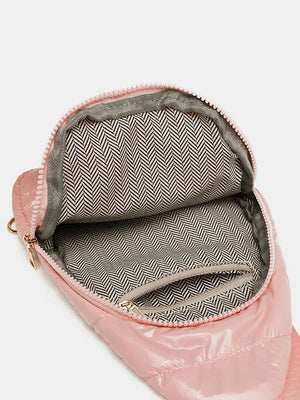 IREP Stealth Wealth Lori Adjustable Strap Quilted Puffy Sling Bag Bag iRepBrand