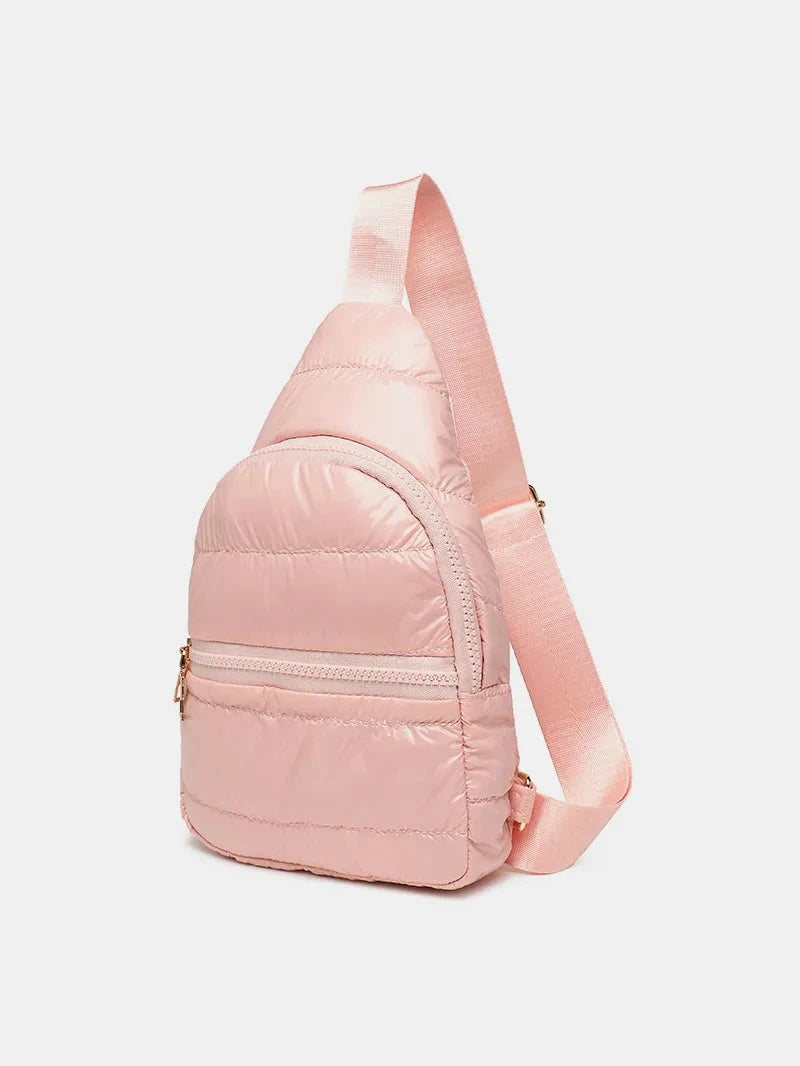 IREP Stealth Wealth Lori Adjustable Strap Quilted Puffy Sling Bag Bag iRepBrand
