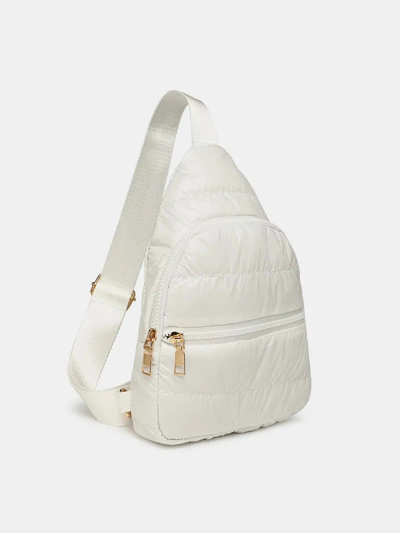 IREP Stealth Wealth Lori Adjustable Strap Quilted Puffy Sling Bag Bag iRepBrand