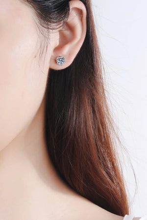 IREP Stealth Wealth Luna Moissanite Earrings  iRepBrand