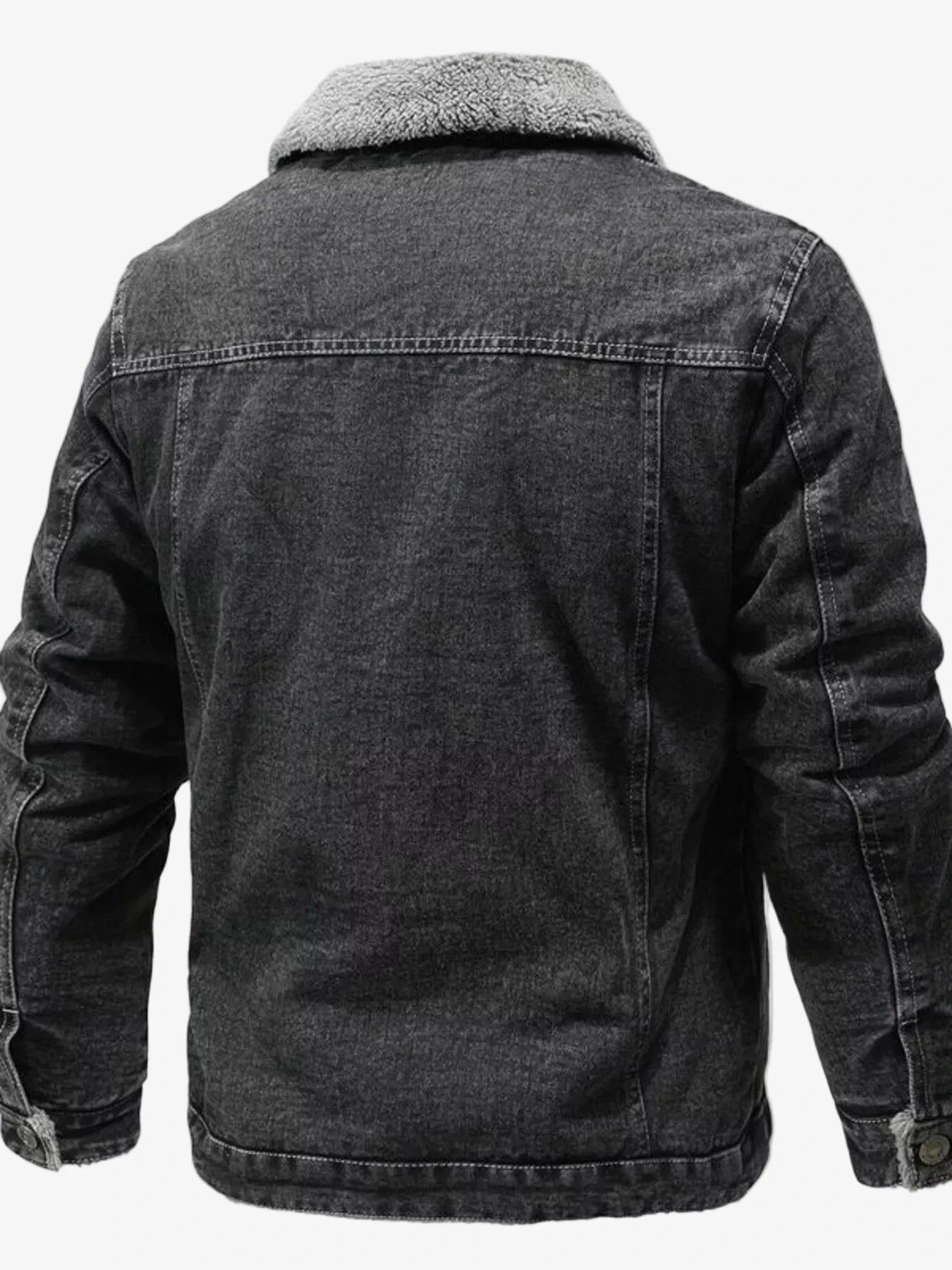 IREP Stealth Wealth Macfadyen Sherpa Lined Denim Jacket Jacket iRepBrand
