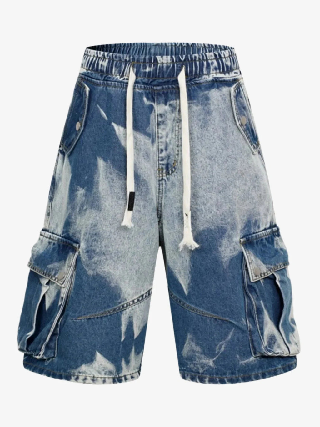 IREP Stealth Wealth Machiavelli Denim Shorts Trendsi 