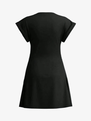 IREP Stealth Wealth Mariah Short Sleeve Mini Tee Dress Dress iRepBrand