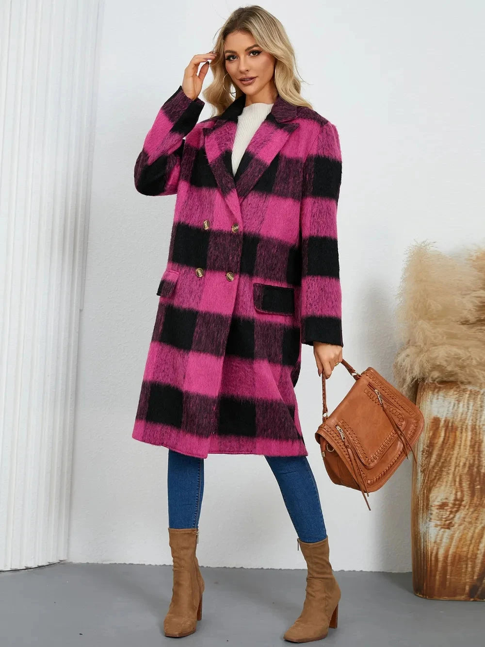 IREP Stealth Wealth Mazie Plaid Coat Jacket iRepBrand