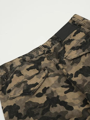 IREP Stealth Wealth Men's Camouflage Cargo Jeans Trendsi 