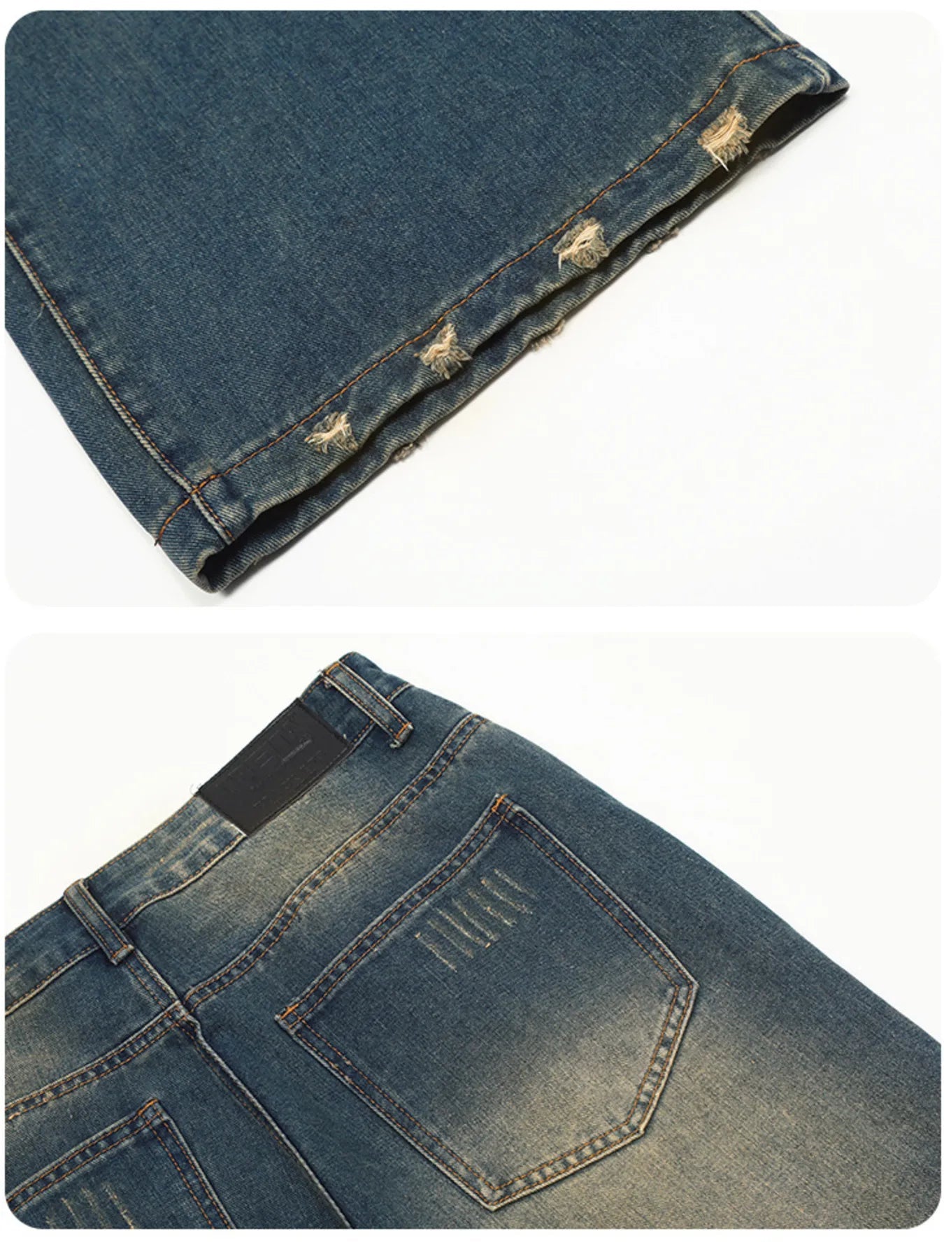 IREP Stealth Wealth Miyamoto Distressed Wide Leg Jeans Jeans iRepBrand
