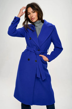 IREP Stealth Wealth Nikitta Double-Breasted Longline Coat Jacket iRepBrand