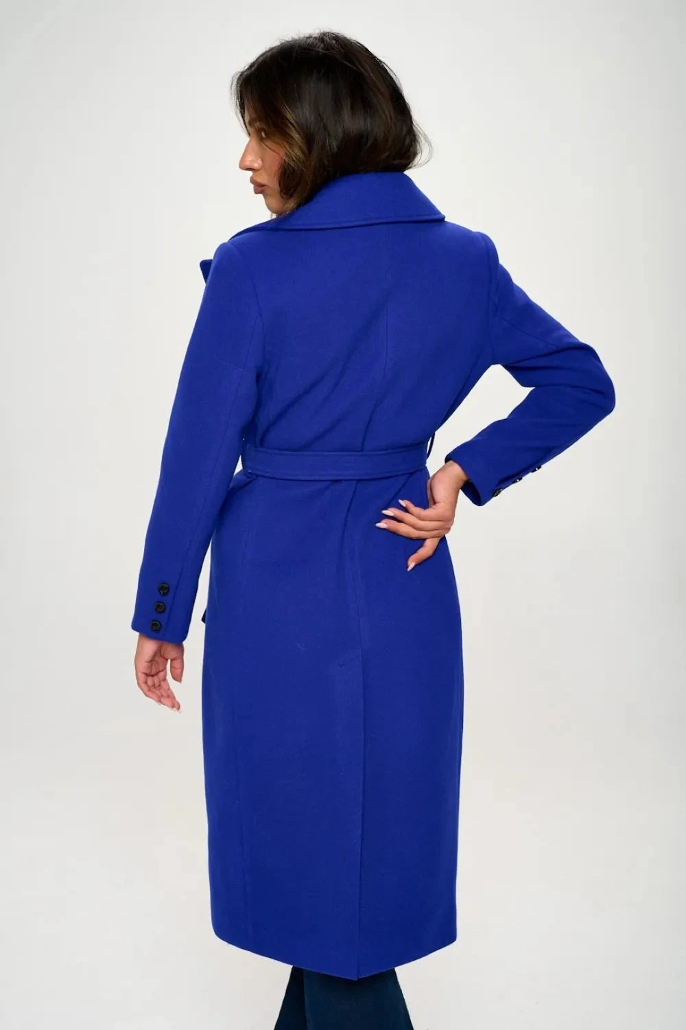 IREP Stealth Wealth Nikitta Double-Breasted Longline Coat Jacket iRepBrand
