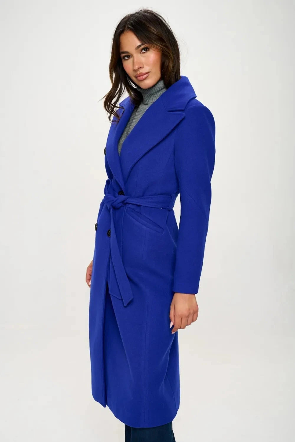 IREP Stealth Wealth Nikitta Double-Breasted Longline Coat Jacket iRepBrand