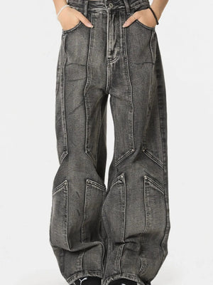 IREP Stealth Wealth Nobunari Wide-Leg Jeans Jeans iRepBrand