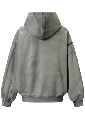 IREP Stealth Wealth Nogar Studded Zip Up Hoodie Hoodie iRepBrand