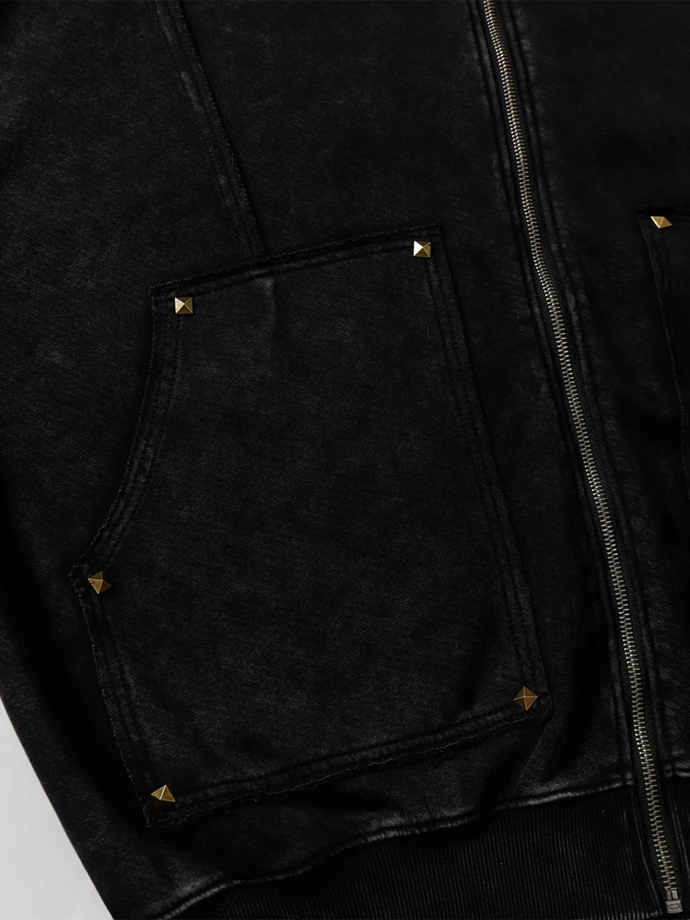 IREP Stealth Wealth Nogar Studded Zip Up Hoodie Hoodie iRepBrand