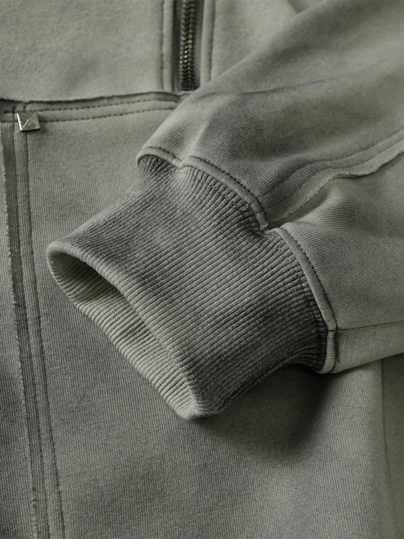 IREP Stealth Wealth Nogar Studded Zip Up Hoodie Hoodie iRepBrand