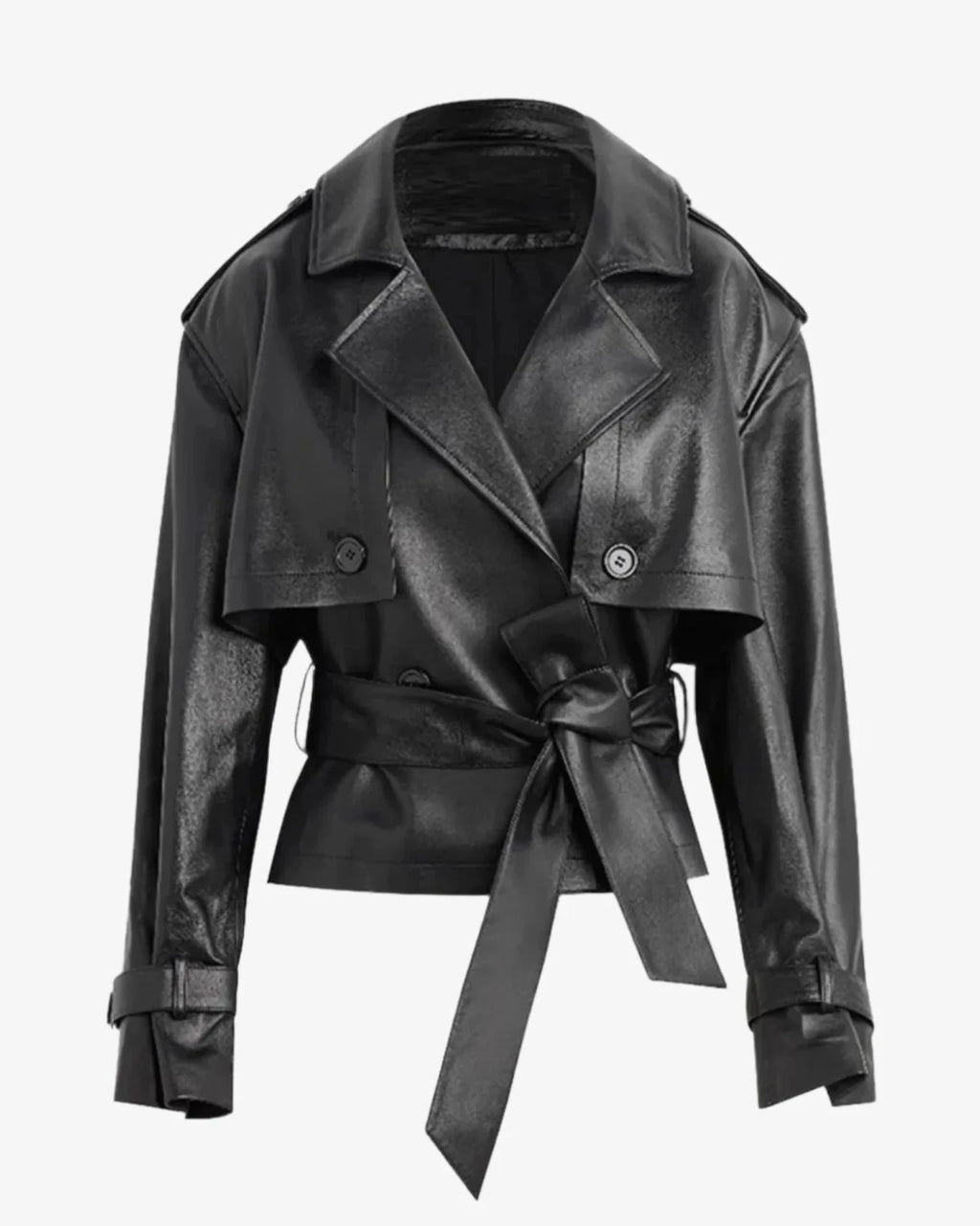 IREP Stealth Wealth Nova Leather Trench Jacket Jacket iRepBrand