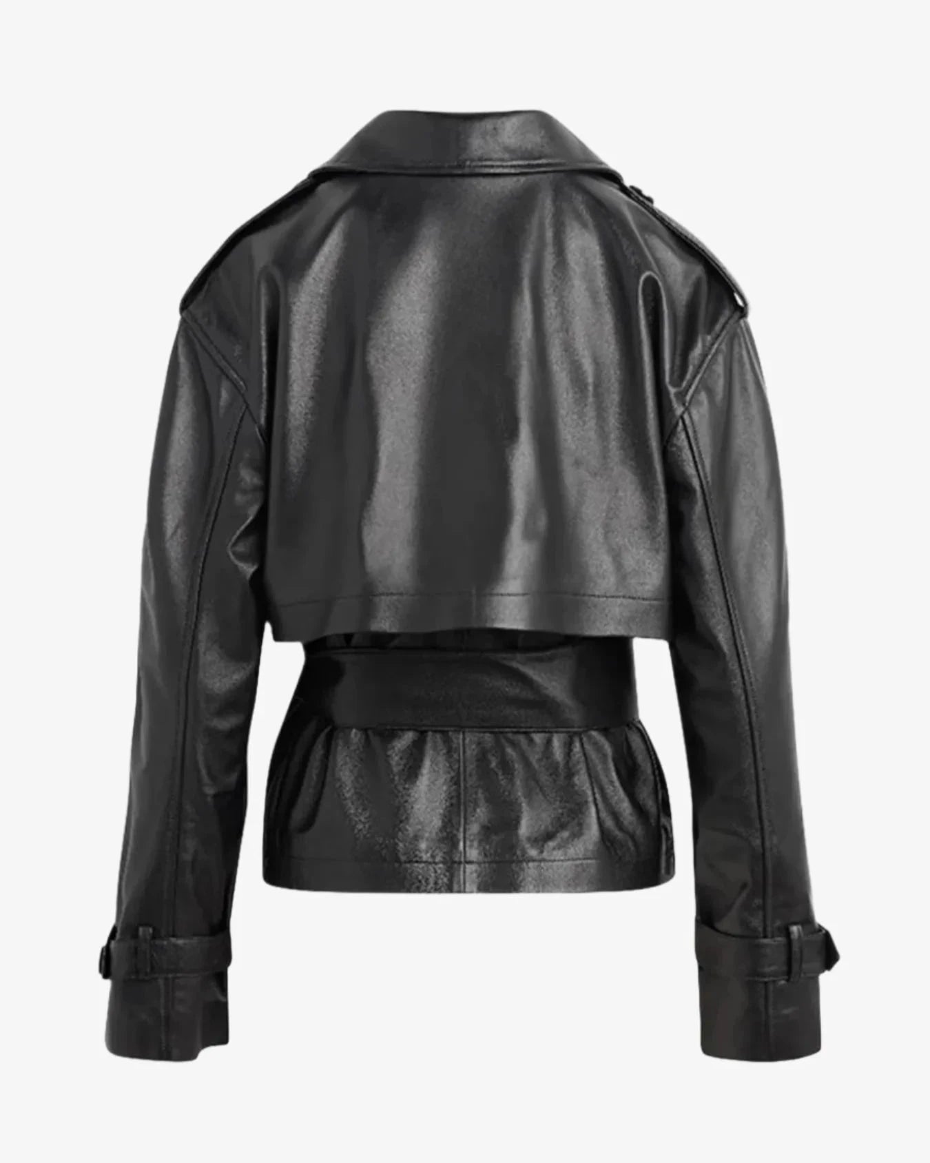IREP Stealth Wealth Nova Leather Trench Jacket Jacket iRepBrand