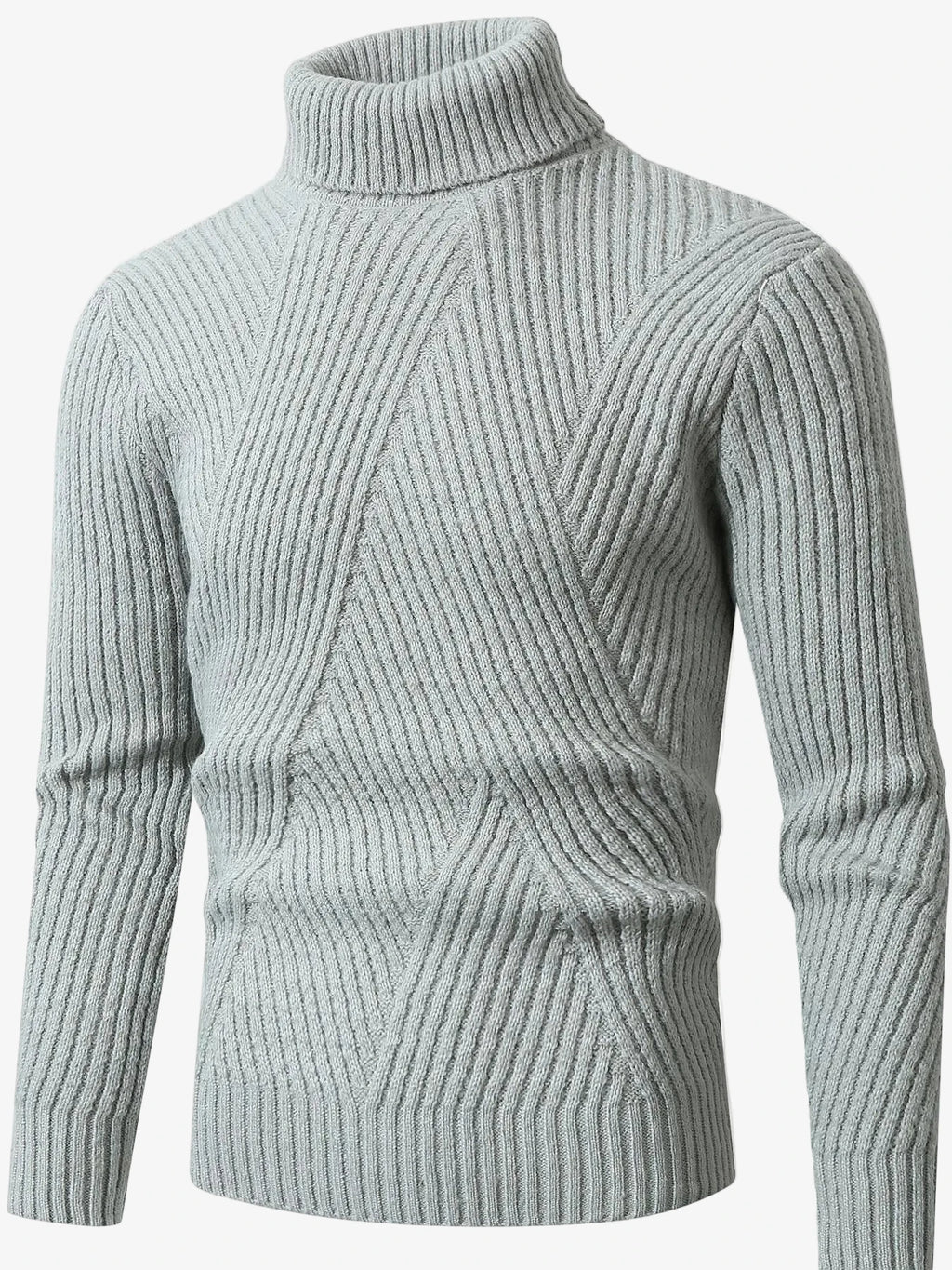 IREP Stealth Wealth Ochalar Ribbed Turtleneck Long Sleeve Sweater Sweater iRepBrand