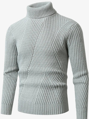 IREP Stealth Wealth Ochalar Ribbed Turtleneck Long Sleeve Sweater Sweater iRepBrand