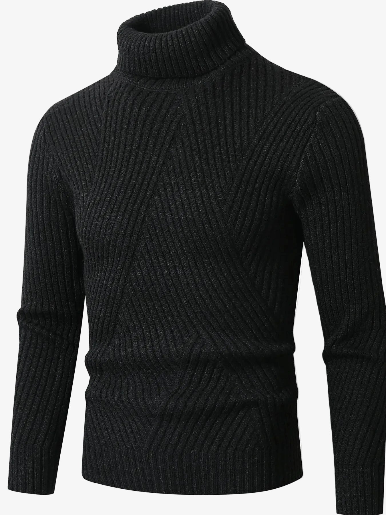 IREP Stealth Wealth Ochalar Ribbed Turtleneck Long Sleeve Sweater Sweater iRepBrand
