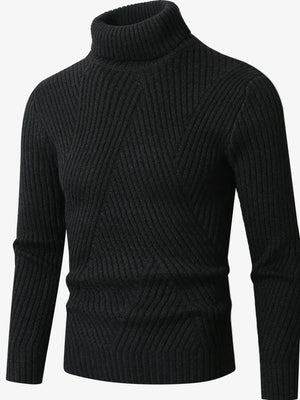 IREP Stealth Wealth Ochalar Ribbed Turtleneck Long Sleeve Sweater Sweater iRepBrand