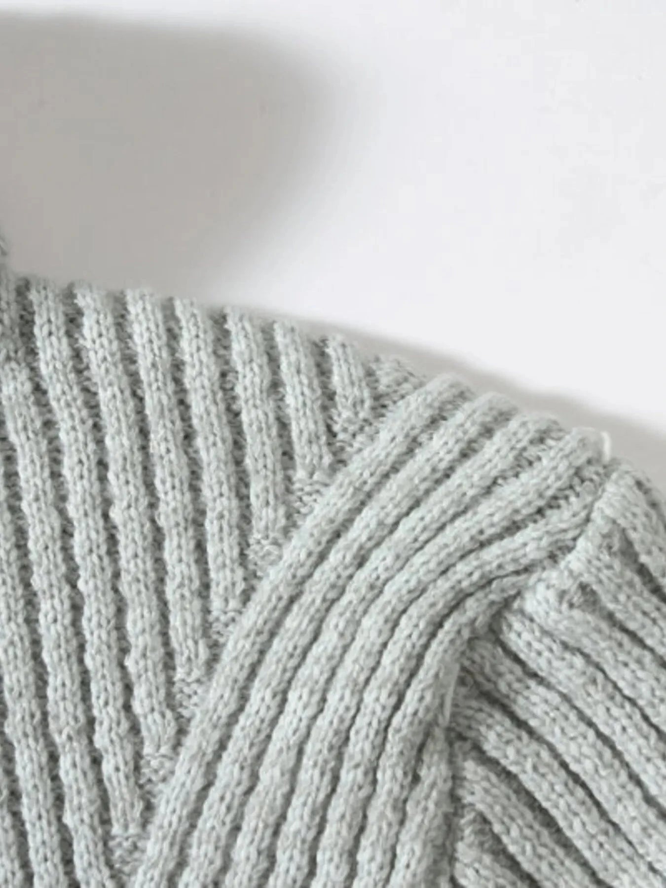 IREP Stealth Wealth Ochalar Ribbed Turtleneck Long Sleeve Sweater Sweater iRepBrand