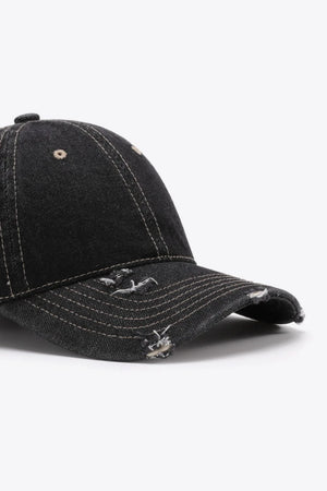 IREP Stealth Wealth Olley Distressed Adjustable Baseball Cap Trendsi 