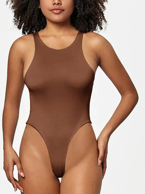 IREP Stealth Wealth Osian Round Neck Wide Strap Bodysuit Top iRepBrand