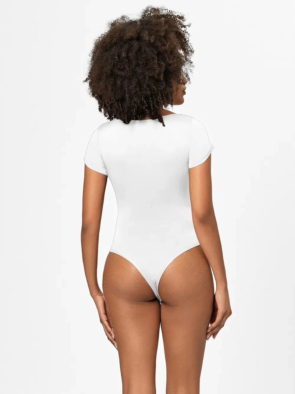 IREP Stealth Wealth Osian Square Neck Short Sleeve Bodysuit Top iRepBrand