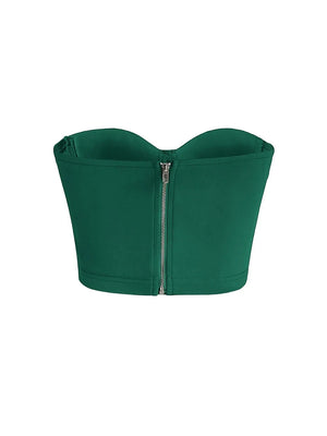 IREP Stealth Wealth Paragon Sweetheart Laced Detailed Neck Bustier  iRepBrand