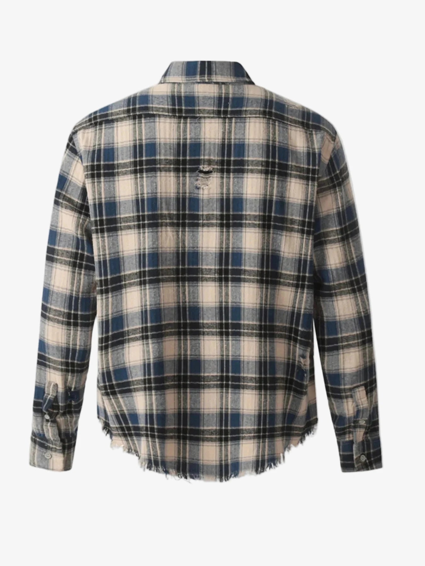 IREP Stealth Wealth Ramirez Plaid Raw Hem Shirt Shirt iRepBrand