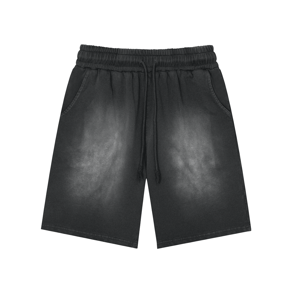 IREP Stealth Wealth Rectangle Patch Washed Shorts iRepBrand