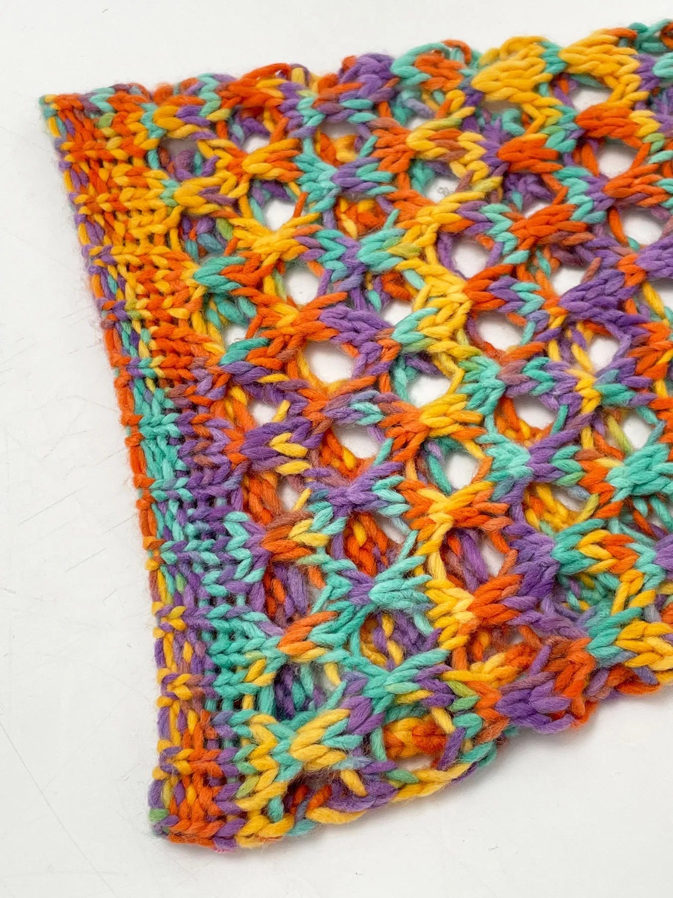 IREP Stealth Wealth Rubicon Rainbow Crochet Cropped Sweater Crop Top iRepBrand