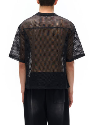 IREP Stealth Wealth See-through Boxy Net T-Shirt  iRepBrand