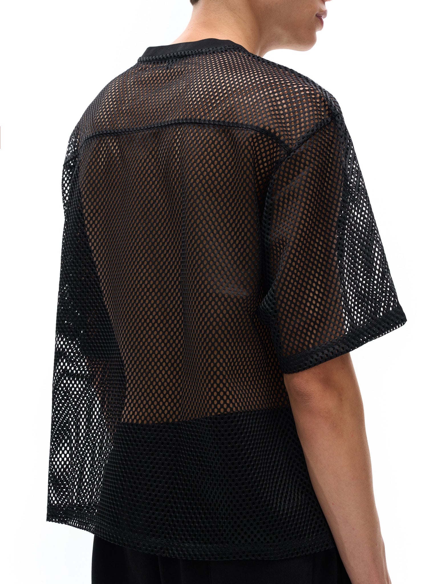 IREP Stealth Wealth See-through Boxy Net T-Shirt  iRepBrand
