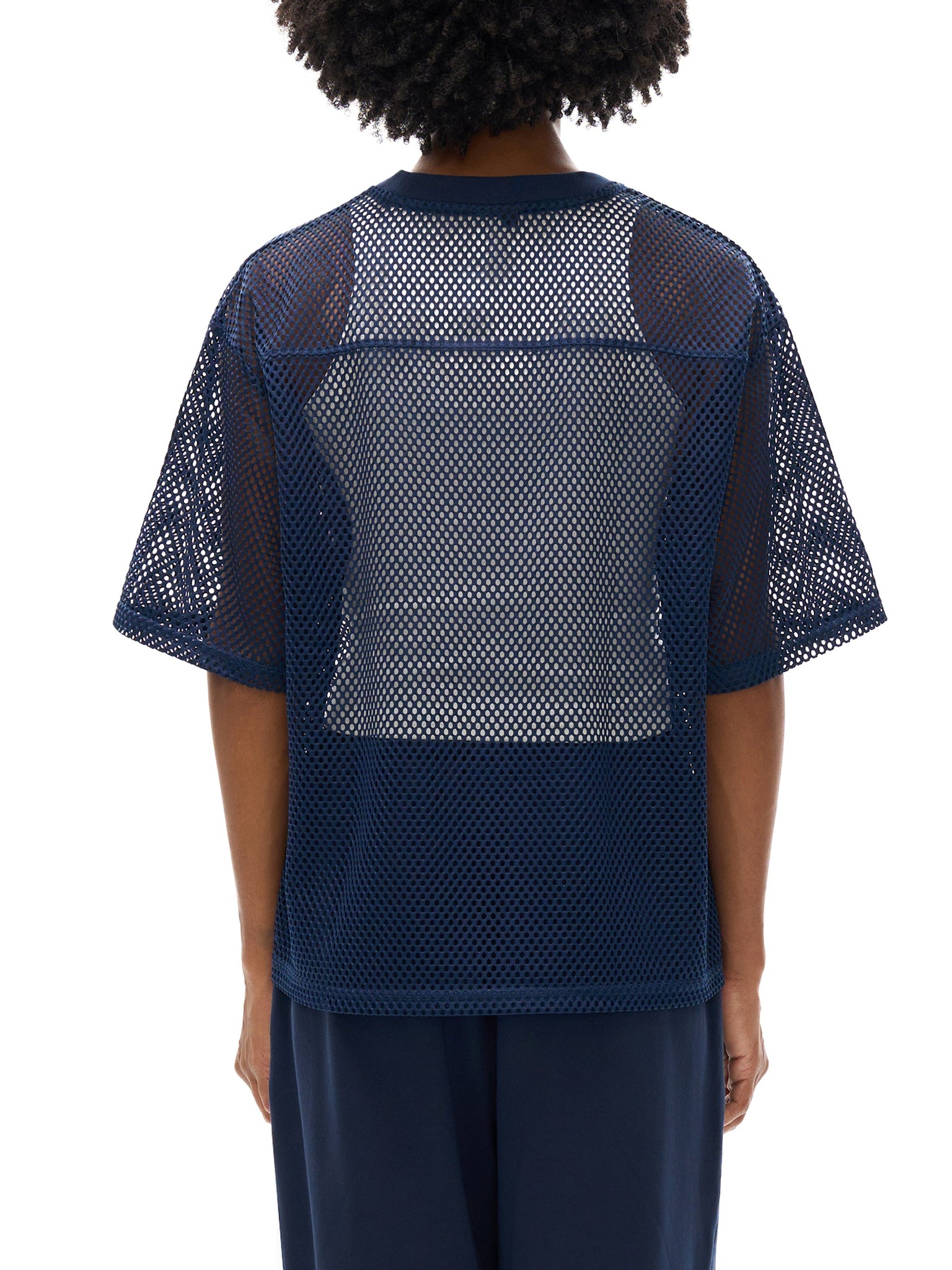 IREP Stealth Wealth See-through Boxy Net T-Shirt  iRepBrand