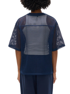 IREP Stealth Wealth See-through Boxy Net T-Shirt  iRepBrand