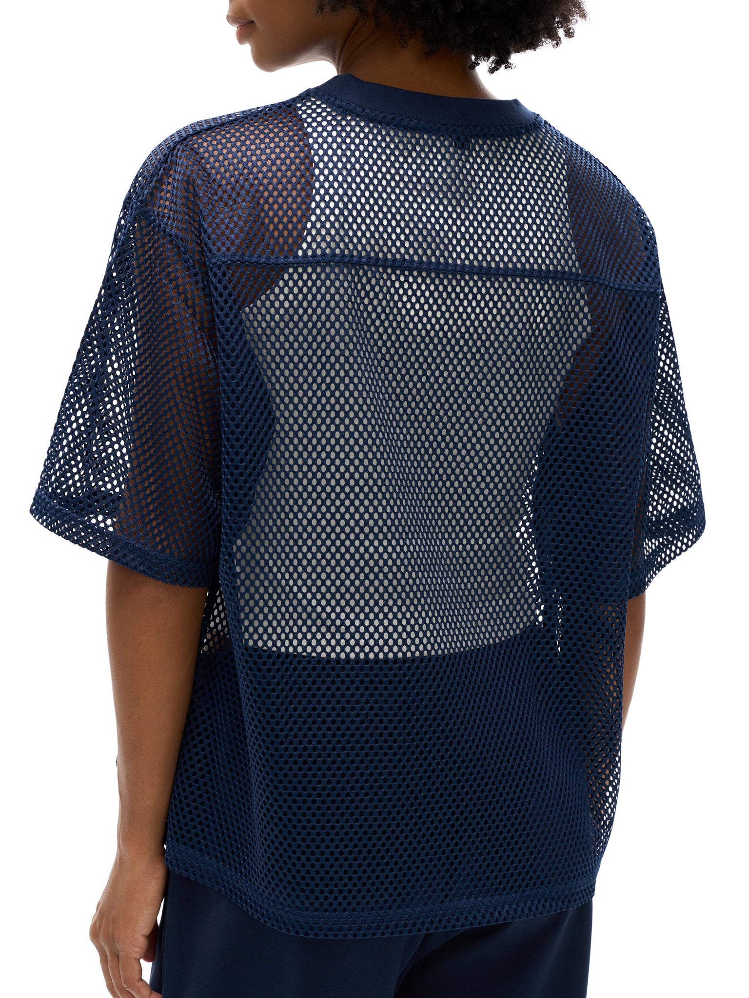 IREP Stealth Wealth See-through Boxy Net T-Shirt  iRepBrand