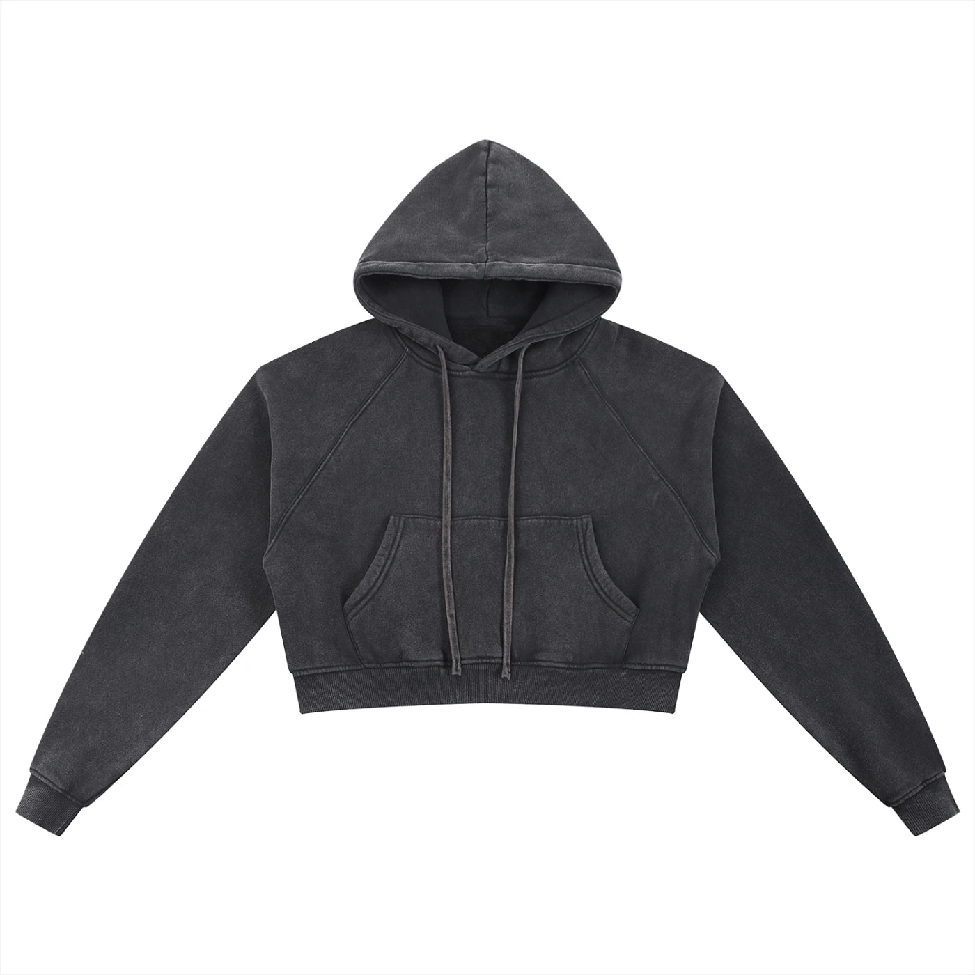 IREP Stealth Wealth Snow Washed Cropped Hoodie  iRepBrand