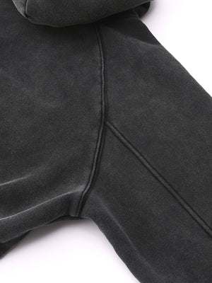 IREP Stealth Wealth Snow Washed Cropped Hoodie  iRepBrand