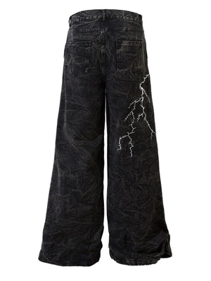 IREP Stealth Wealth Striker Wide Leg Jeans Jeans iRepBrand