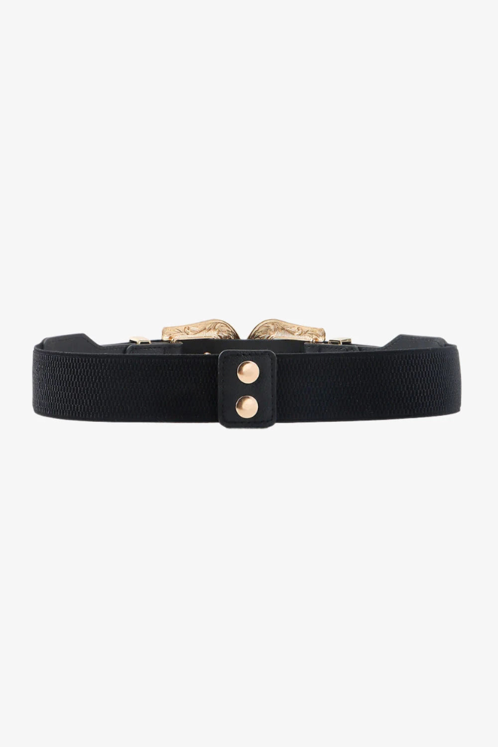 IREP Stealth Wealth Suzette Double Buckle Leather Belt Belt iRepBrand