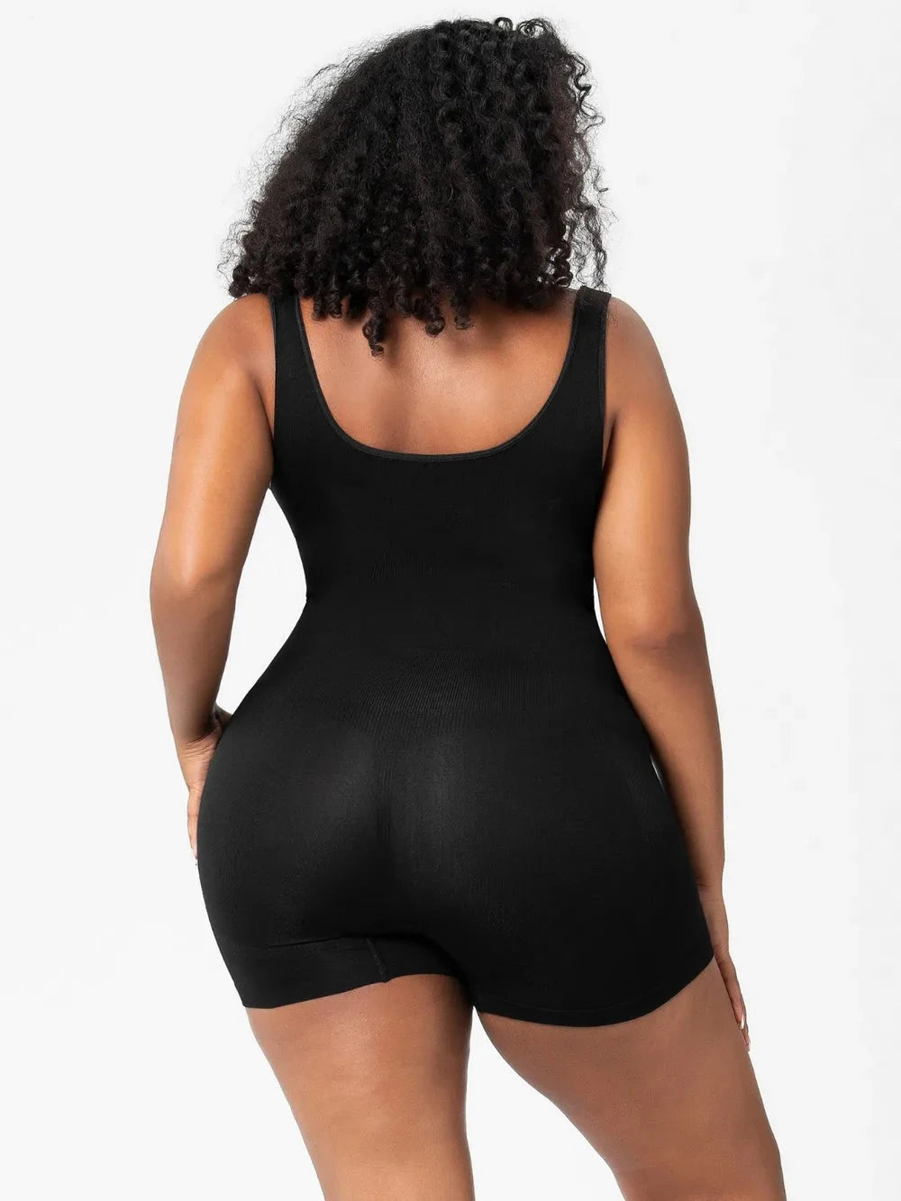 IREP Stealth Wealth Tavi Scoop Neck Wide Strap Shaping Romper Bodysuit Top iRepBrand