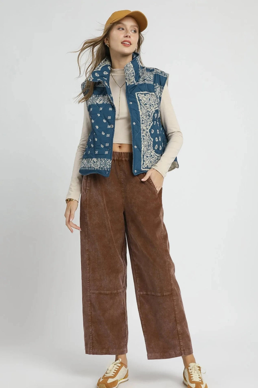 IREP Stealth Wealth Taylor Blue Bandana Vest Jacket iRepBrand