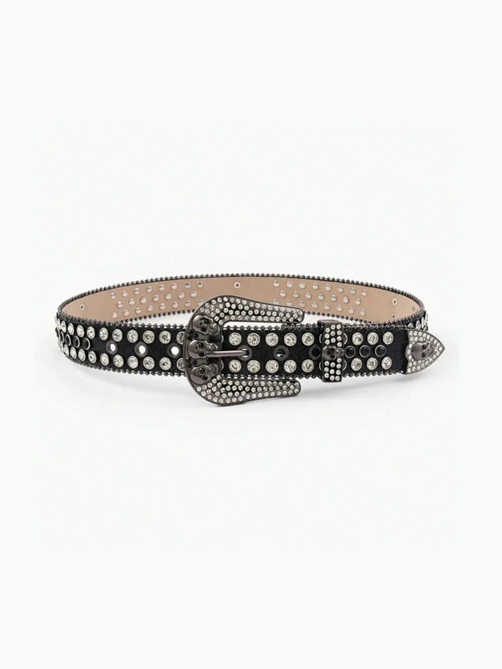IREP Stealth Wealth Terrorize Leather Skull Belt Belt iRepBrand