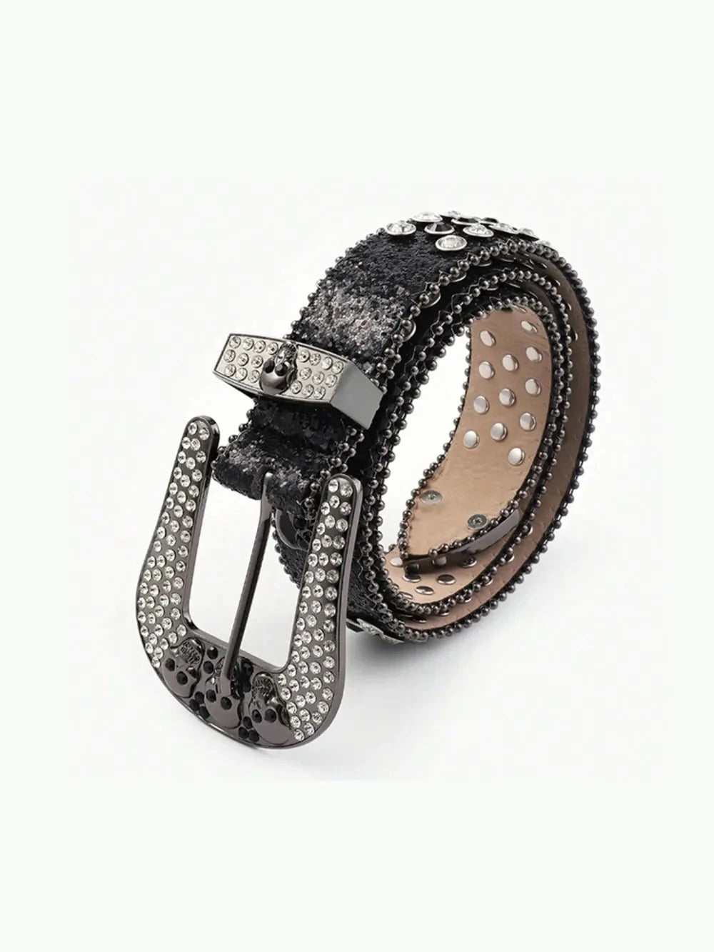 IREP Stealth Wealth Terrorize Leather Skull Belt Belt iRepBrand