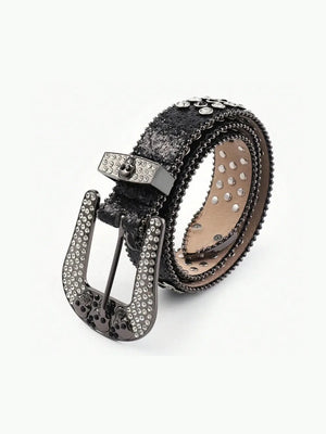 IREP Stealth Wealth Terrorize Leather Skull Belt Belt iRepBrand