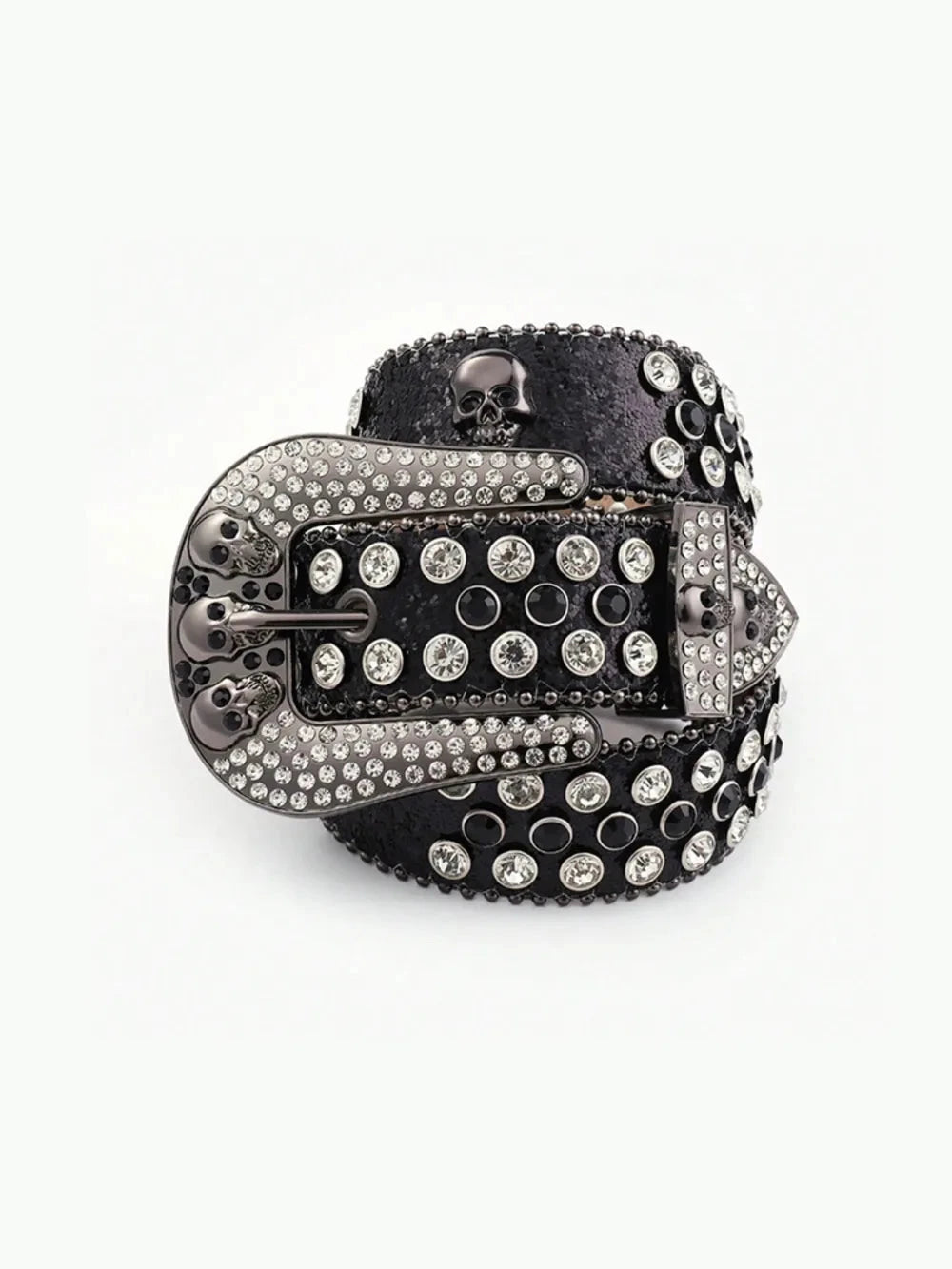 IREP Stealth Wealth Terrorize Leather Skull Belt Belt iRepBrand