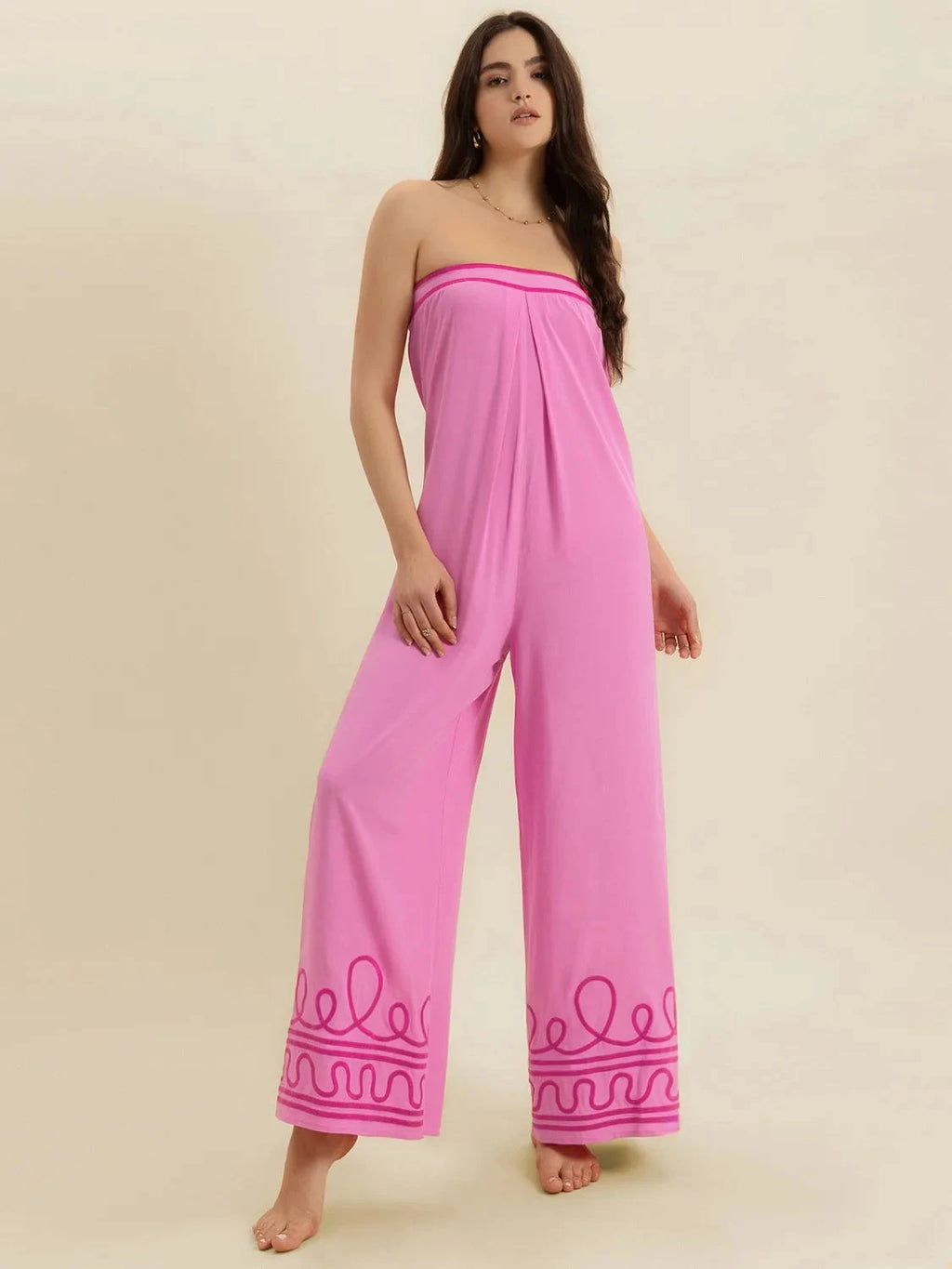 IREP Stealth Wealth Tiffany Wide Leg Tube Jumpsuit  iRepBrand
