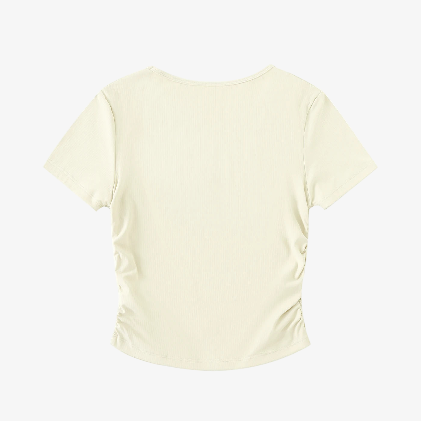 IREP Stealth Wealth Totten Ruched Bodycon Crop Top  iRepBrand