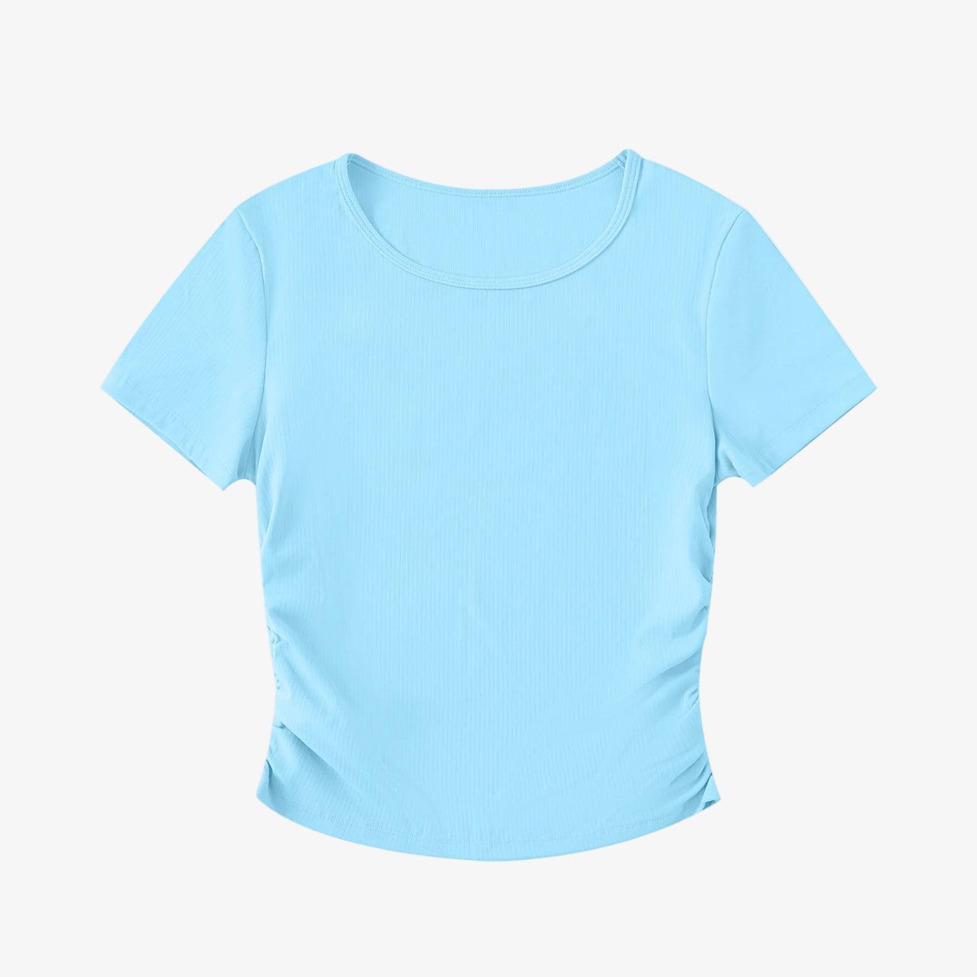 IREP Stealth Wealth Totten Ruched Bodycon Crop Top  iRepBrand